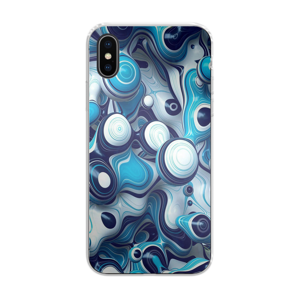 Abstract Art All Blue iPhone X / XS / XS Max Case