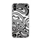 Abstract Black and White Background iPhone X / XS / XS Max Case