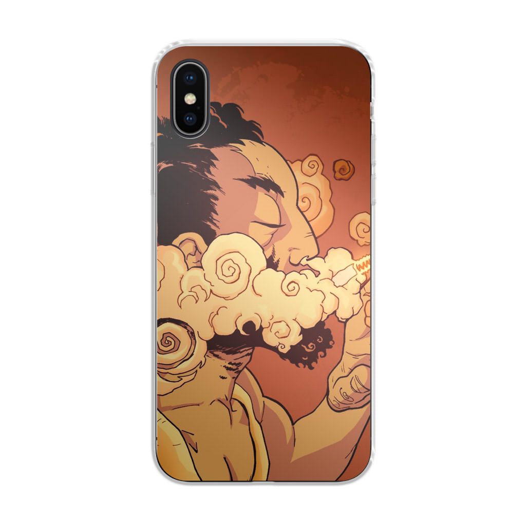 Artistic Psychedelic Smoke iPhone X / XS / XS Max Case