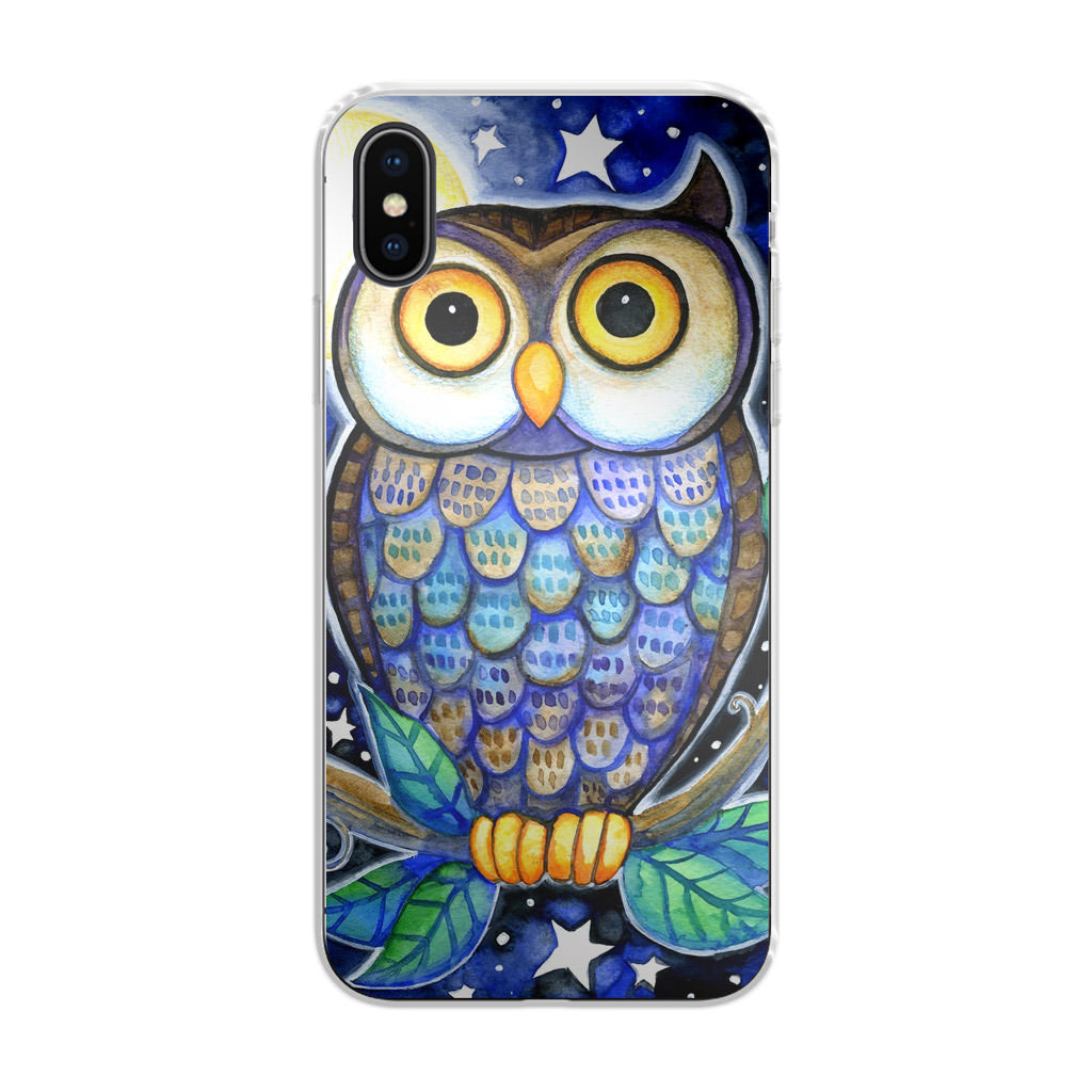 Bedtime Owl iPhone X / XS / XS Max Case