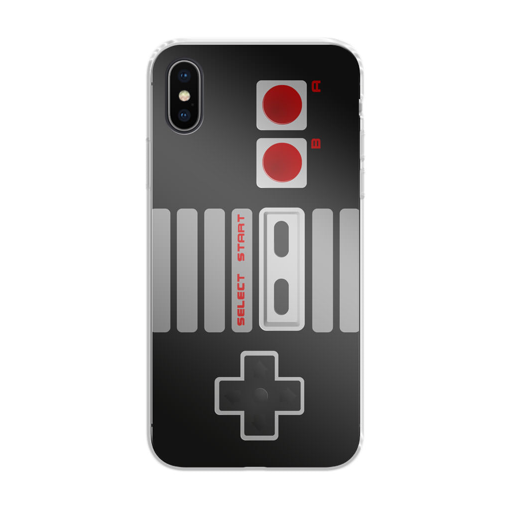 Black Console Controller iPhone X / XS / XS Max Case