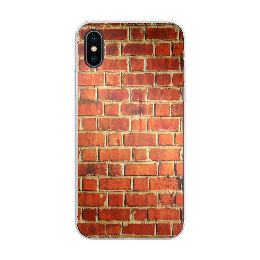 Brick Wall Pattern iPhone X / XS / XS Max Case