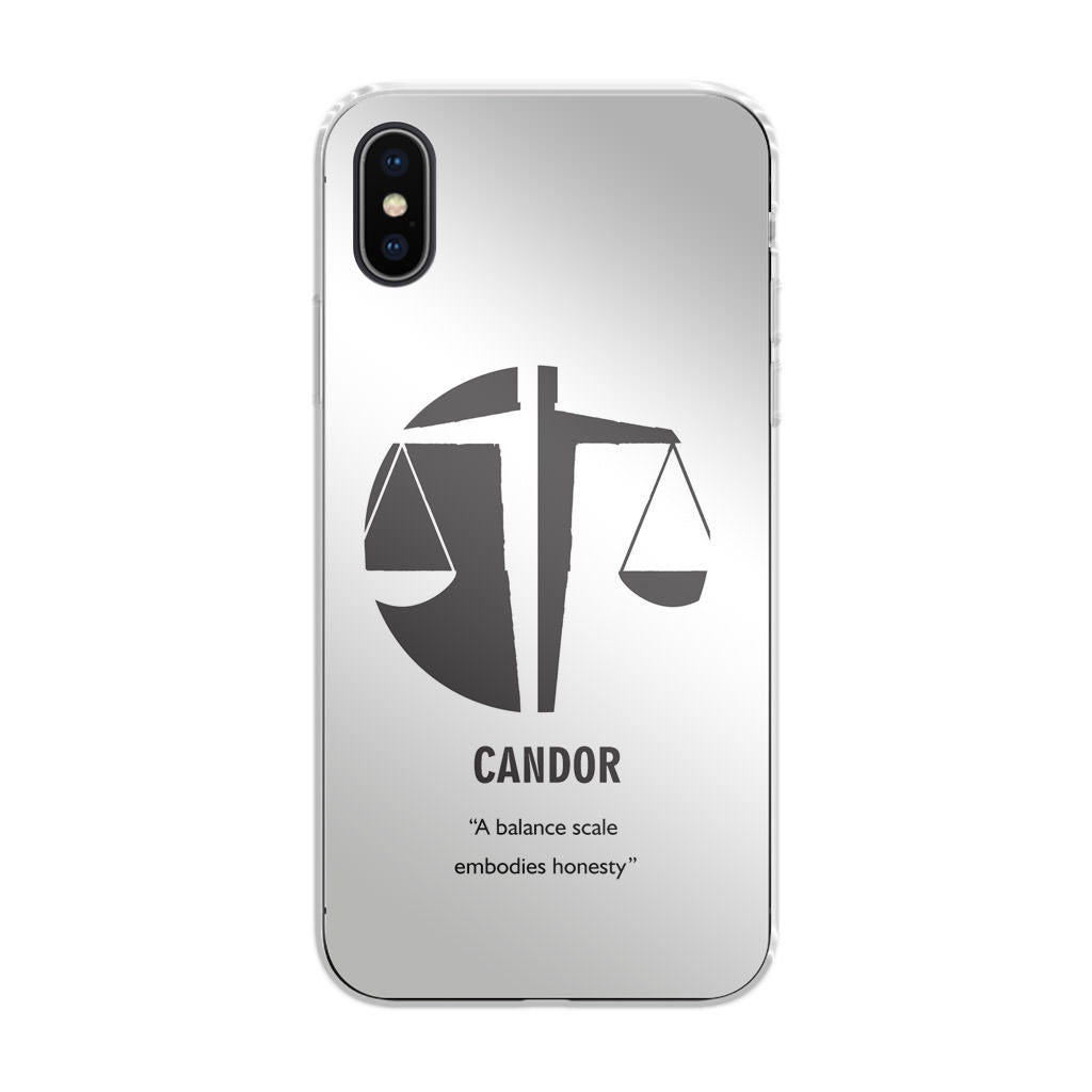 Candor Divergent Faction iPhone X / XS / XS Max Case