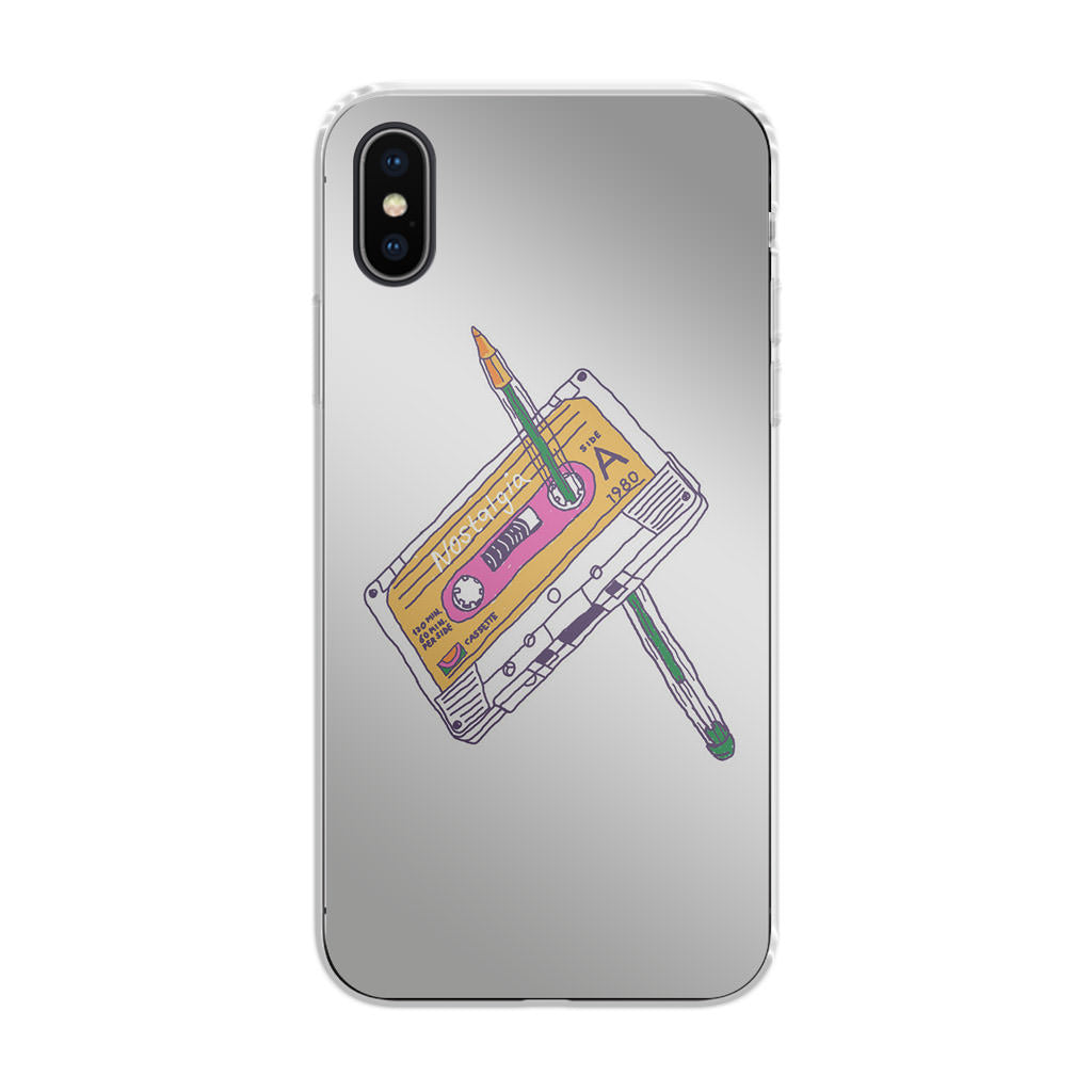 Cassete Tape Old iPhone X / XS / XS Max Case