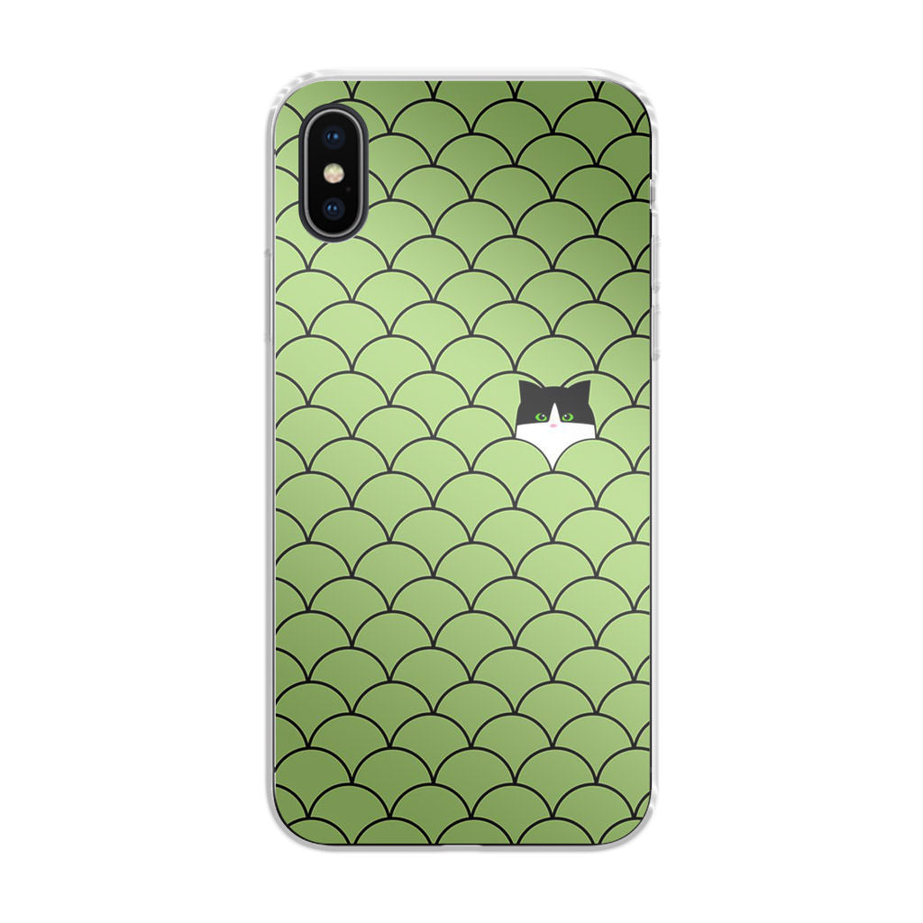 Cat Circles iPhone X / XS / XS Max Case