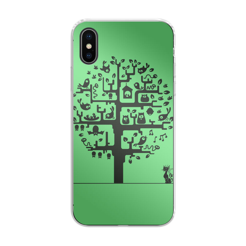 Cat Tree iPhone X / XS / XS Max Case