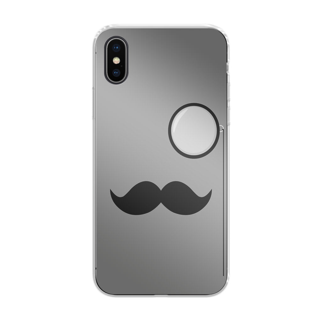 Classy Mustache iPhone X / XS / XS Max Case