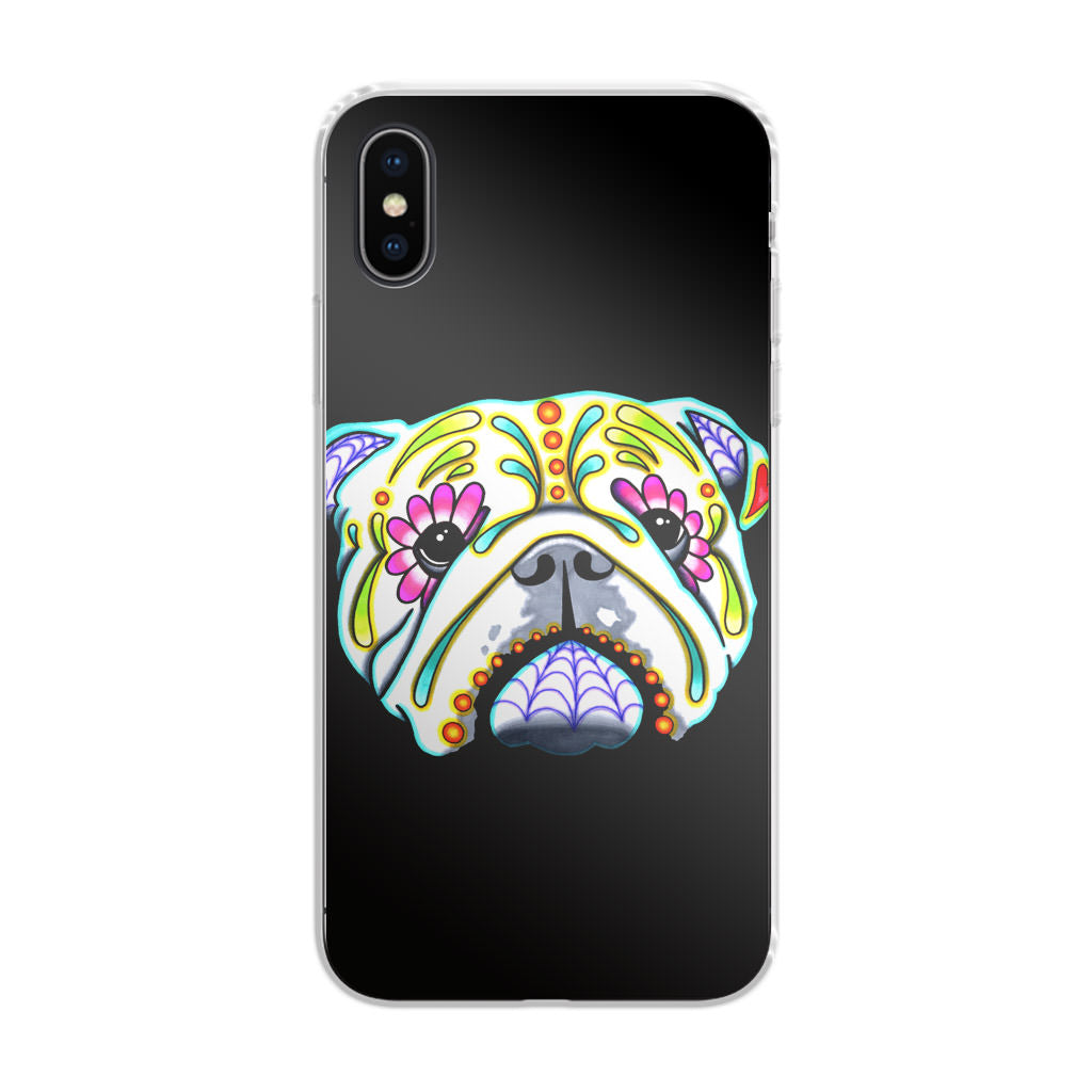 Colorful Bulldog Art iPhone X / XS / XS Max Case