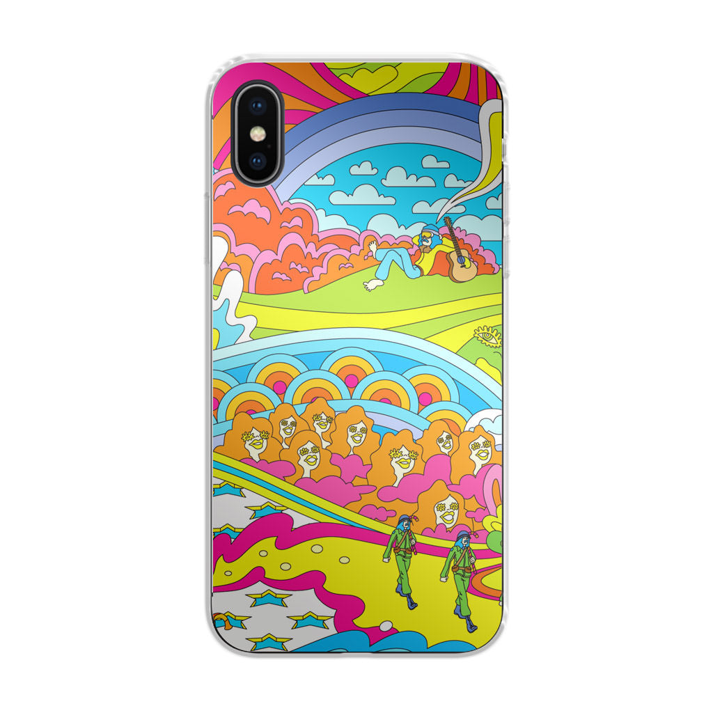 Colorful Doodle iPhone X / XS / XS Max Case