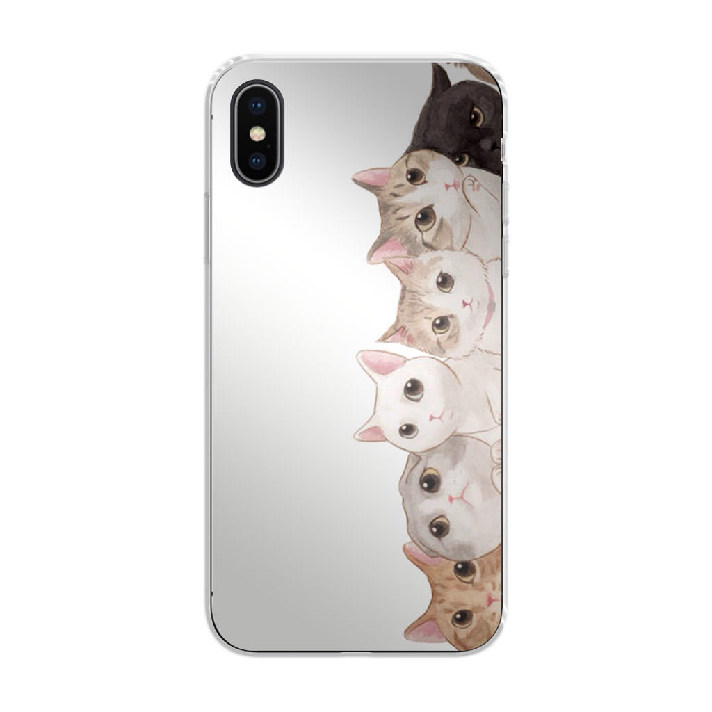 Cute Cats Vertical iPhone X / XS / XS Max Case