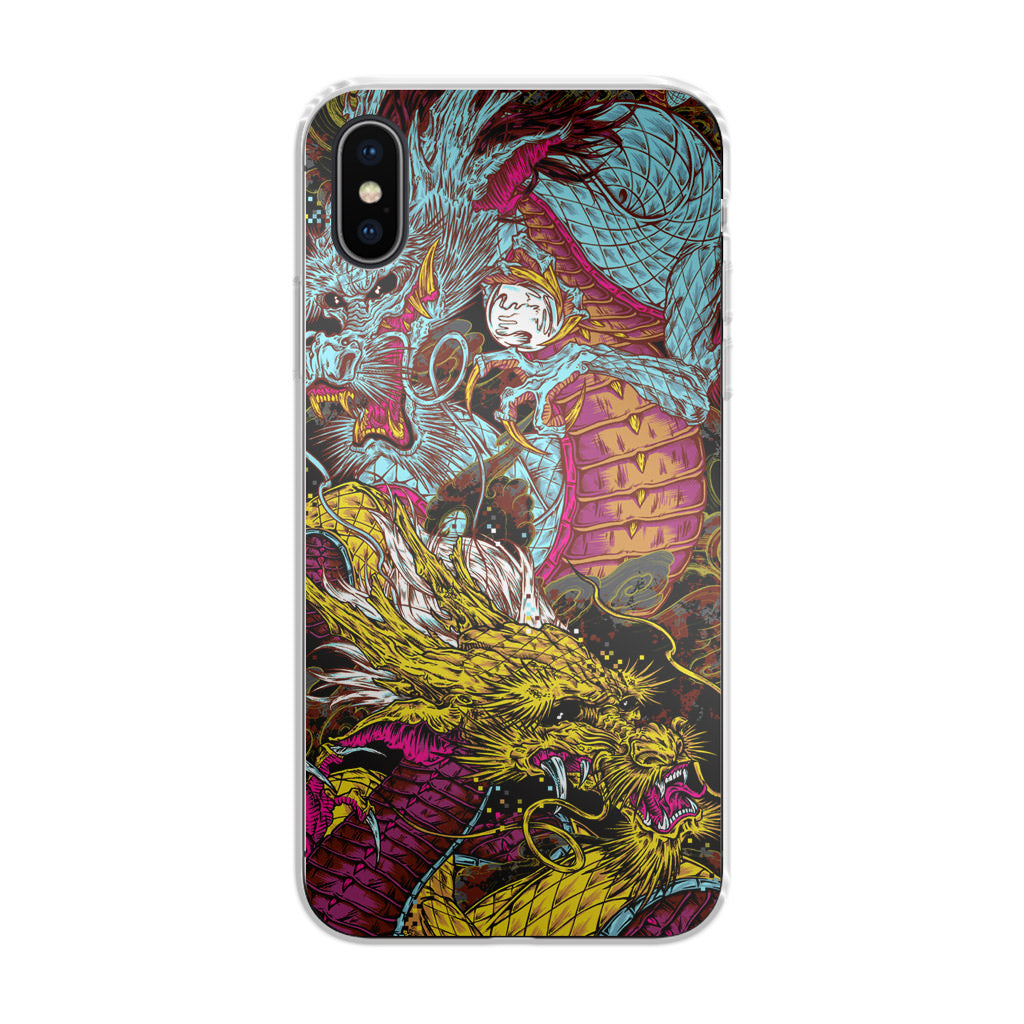 Double Dragons iPhone X / XS / XS Max Case