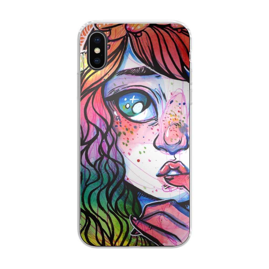 Eyes And Braids iPhone X / XS / XS Max Case