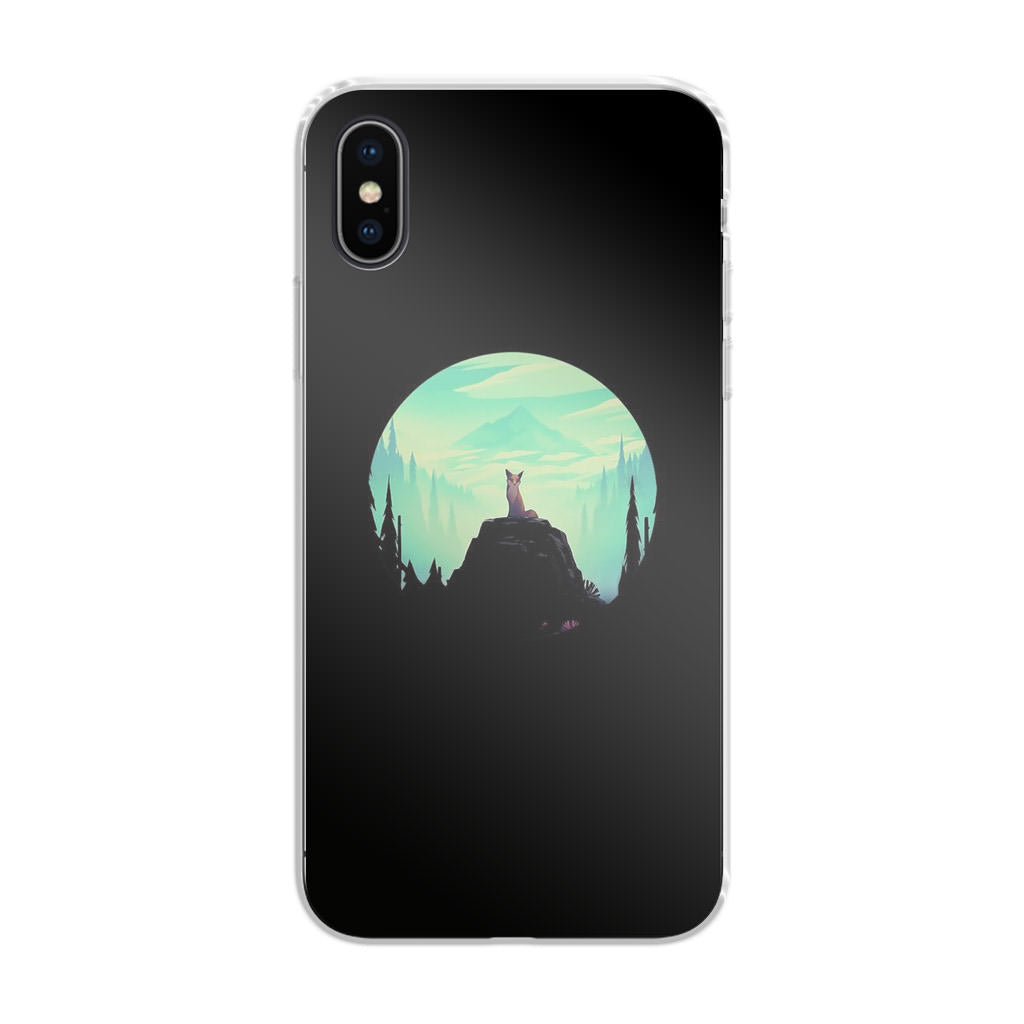 Fox on the Rock iPhone X / XS / XS Max Case