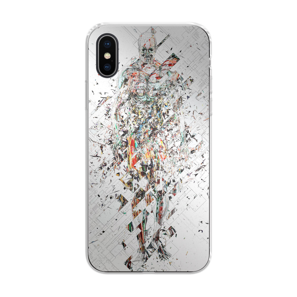 Fragmantacia Art Human Abstract iPhone X / XS / XS Max Case