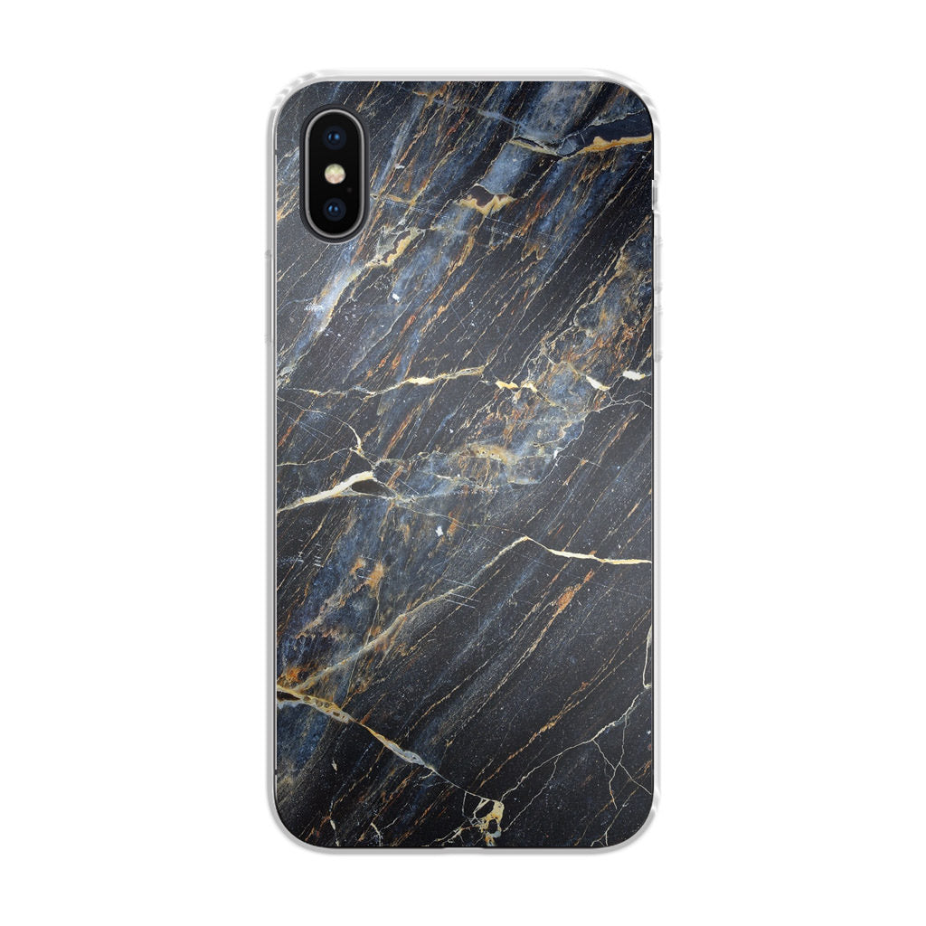 Golden Black Marble iPhone X / XS / XS Max Case