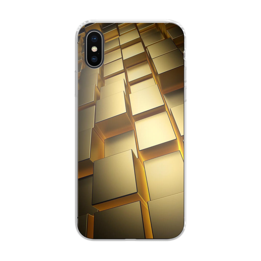 Golden Cubes iPhone X / XS / XS Max Case