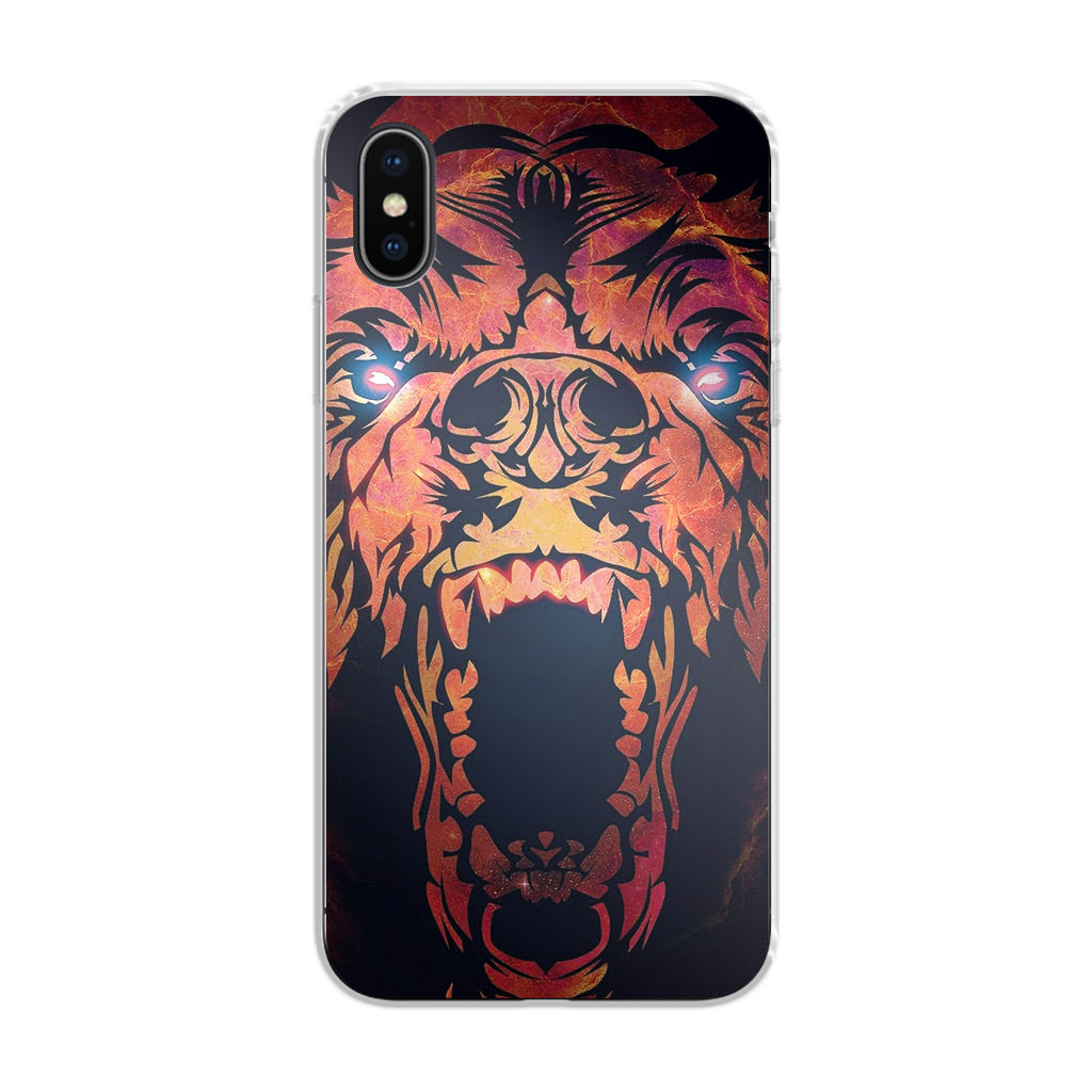 Grizzly Bear Art iPhone X / XS / XS Max Case