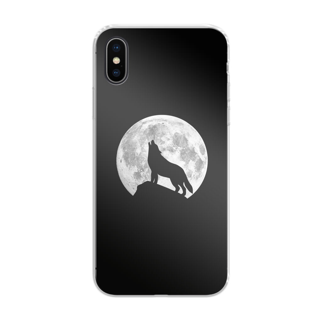 Howling Night Wolves iPhone X / XS / XS Max Case