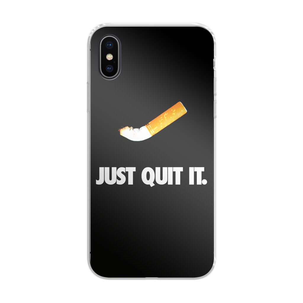 Just Quit Smoking iPhone X / XS / XS Max Case