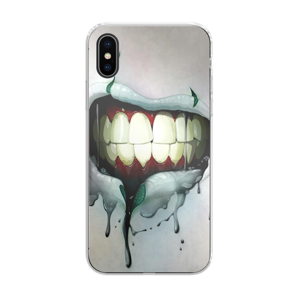 Lips Mouth Teeth iPhone X / XS / XS Max Case