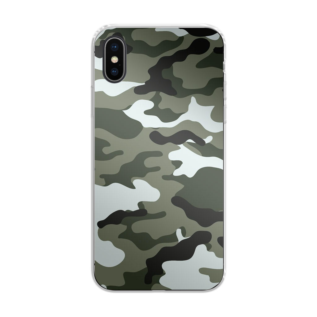 Military Green Camo iPhone X / XS / XS Max Case