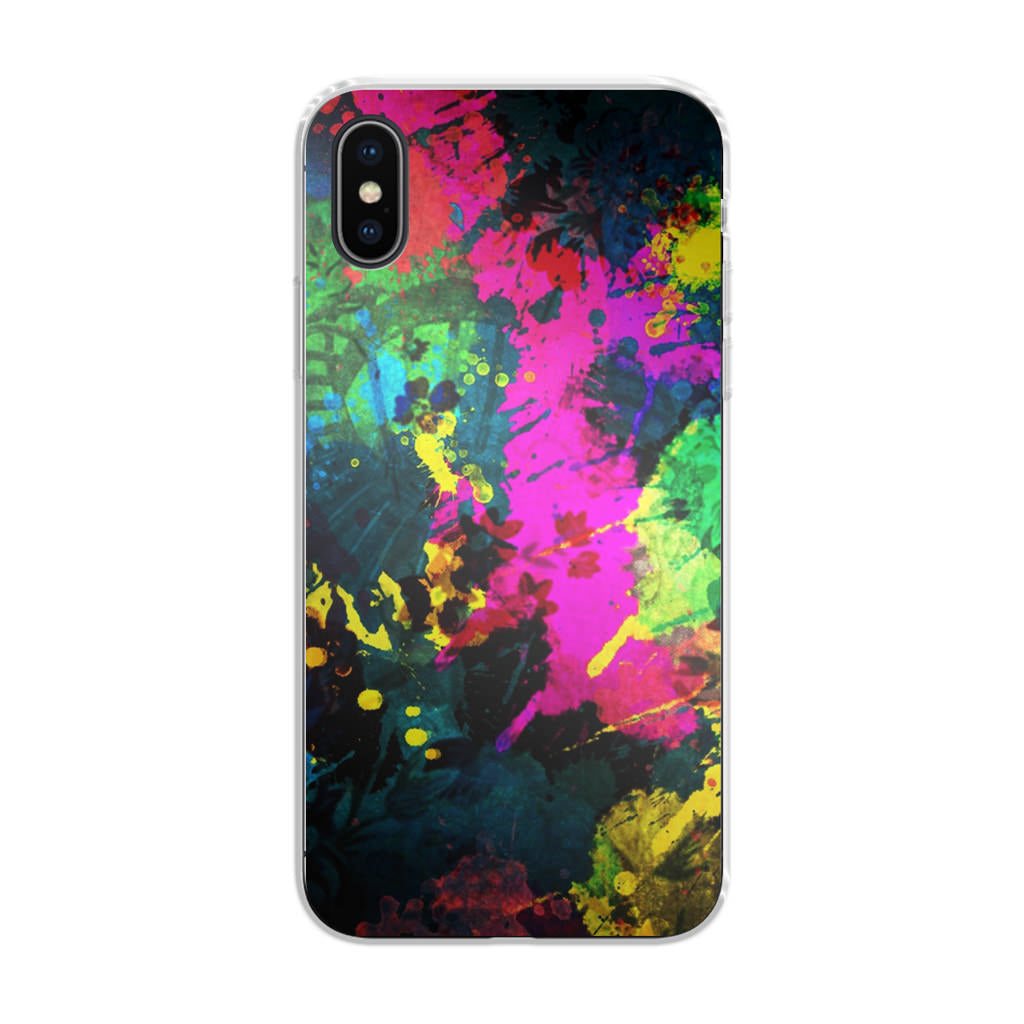 Mixture Colorful Paint iPhone X / XS / XS Max Case