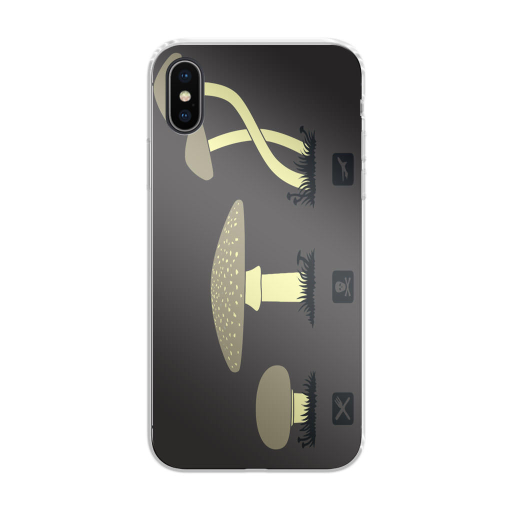 Mushroom Minimalism iPhone X / XS / XS Max Case