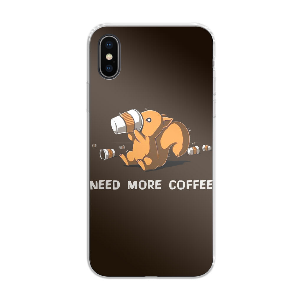 Need More Coffee Programmer Story iPhone X / XS / XS Max Case