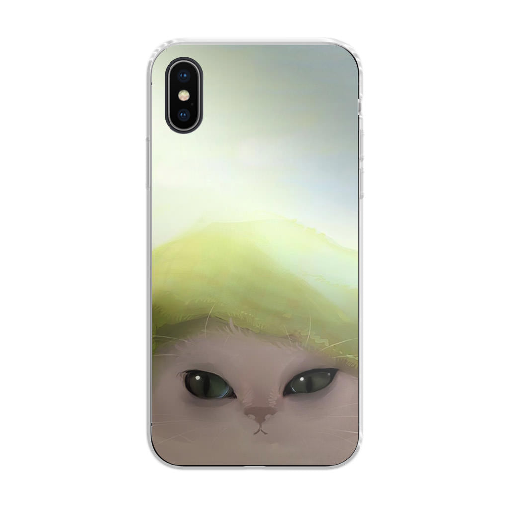 Noble Lazy Smart Kitten iPhone X / XS / XS Max Case