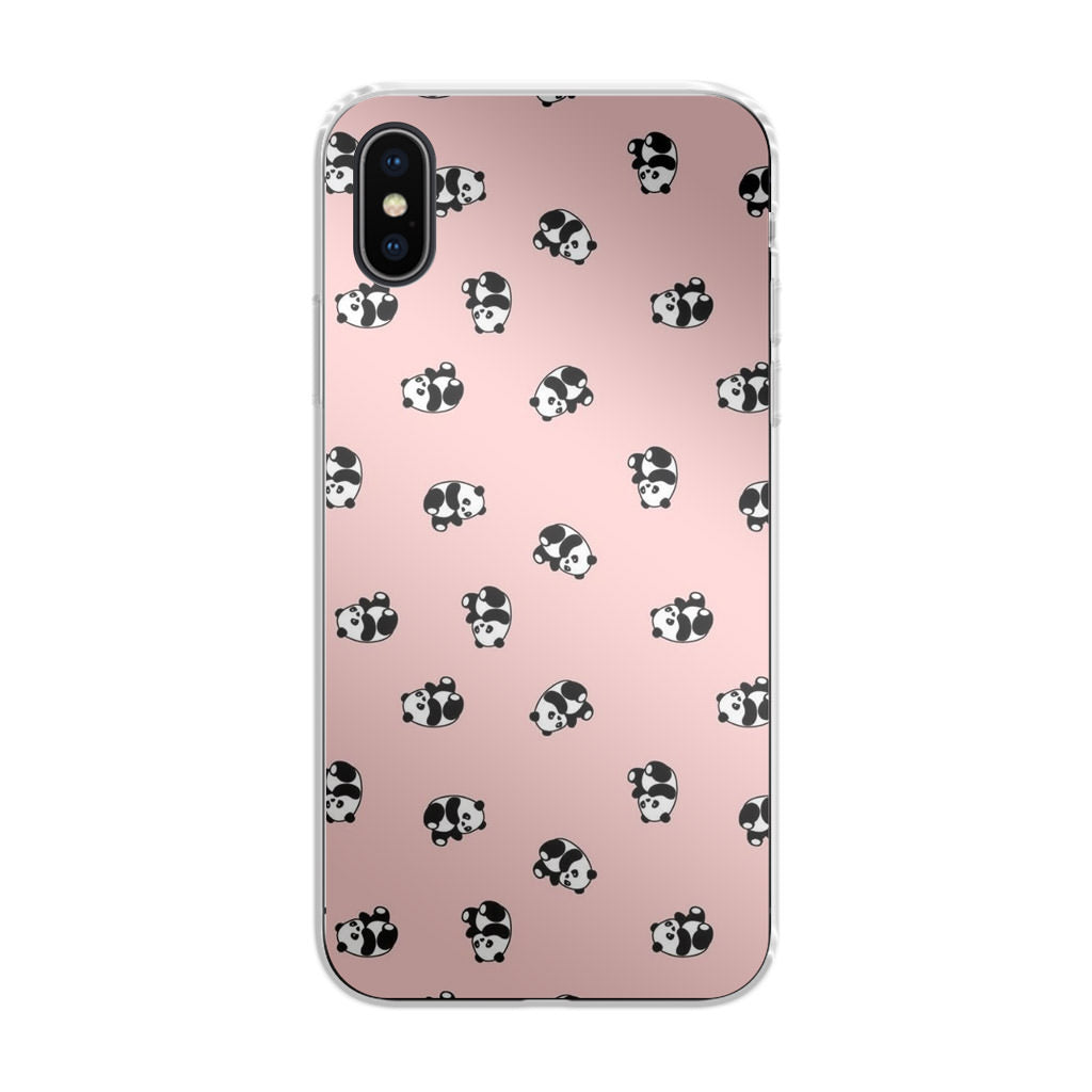 Pandas Pattern iPhone X / XS / XS Max Case