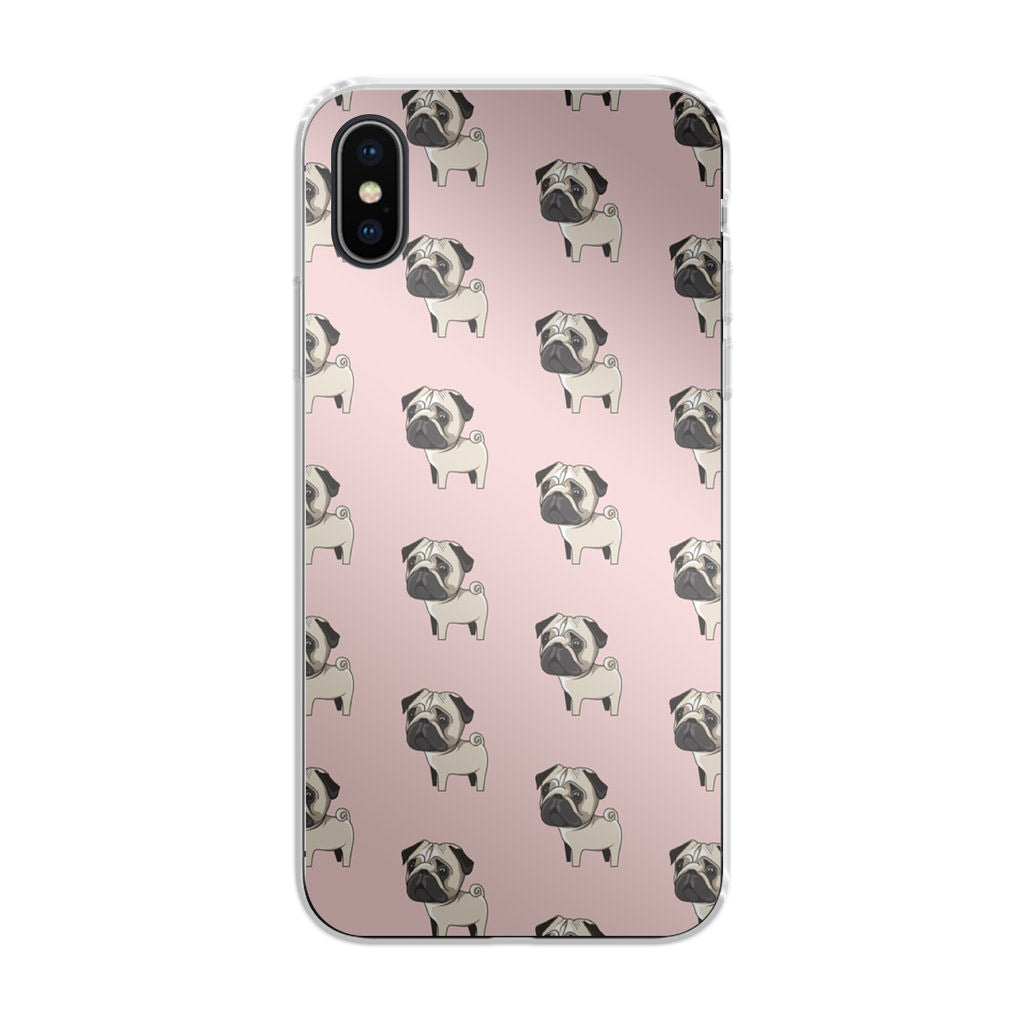 Pugs Pattern iPhone X / XS / XS Max Case