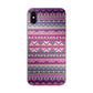 Purple Aztec Art iPhone X / XS / XS Max Case