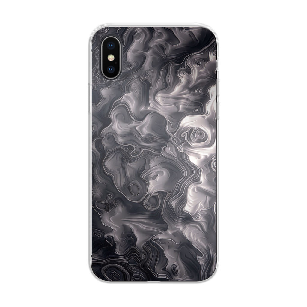 Quicksilver Abstract Art iPhone X / XS / XS Max Case