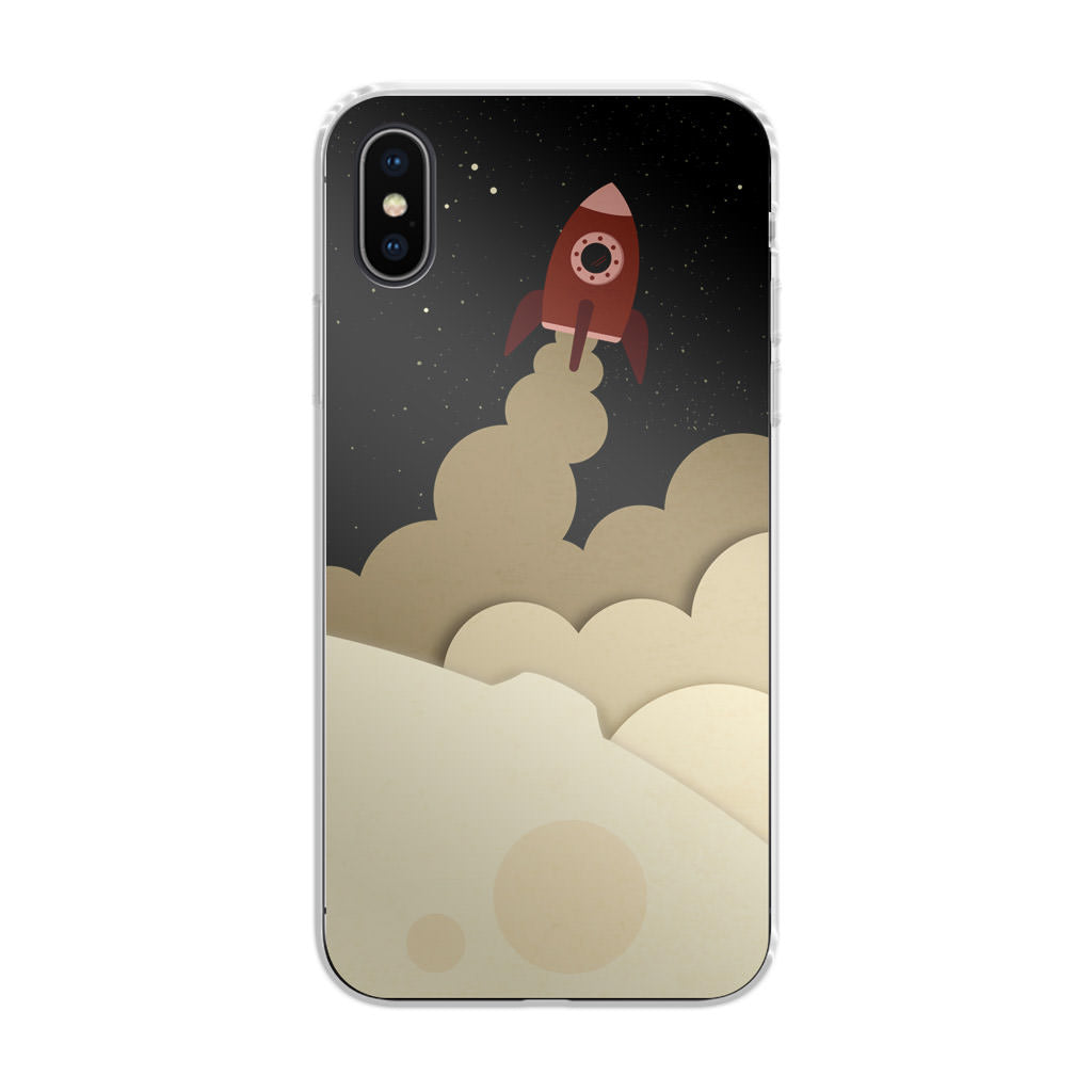 Rocket Ship iPhone X / XS / XS Max Case