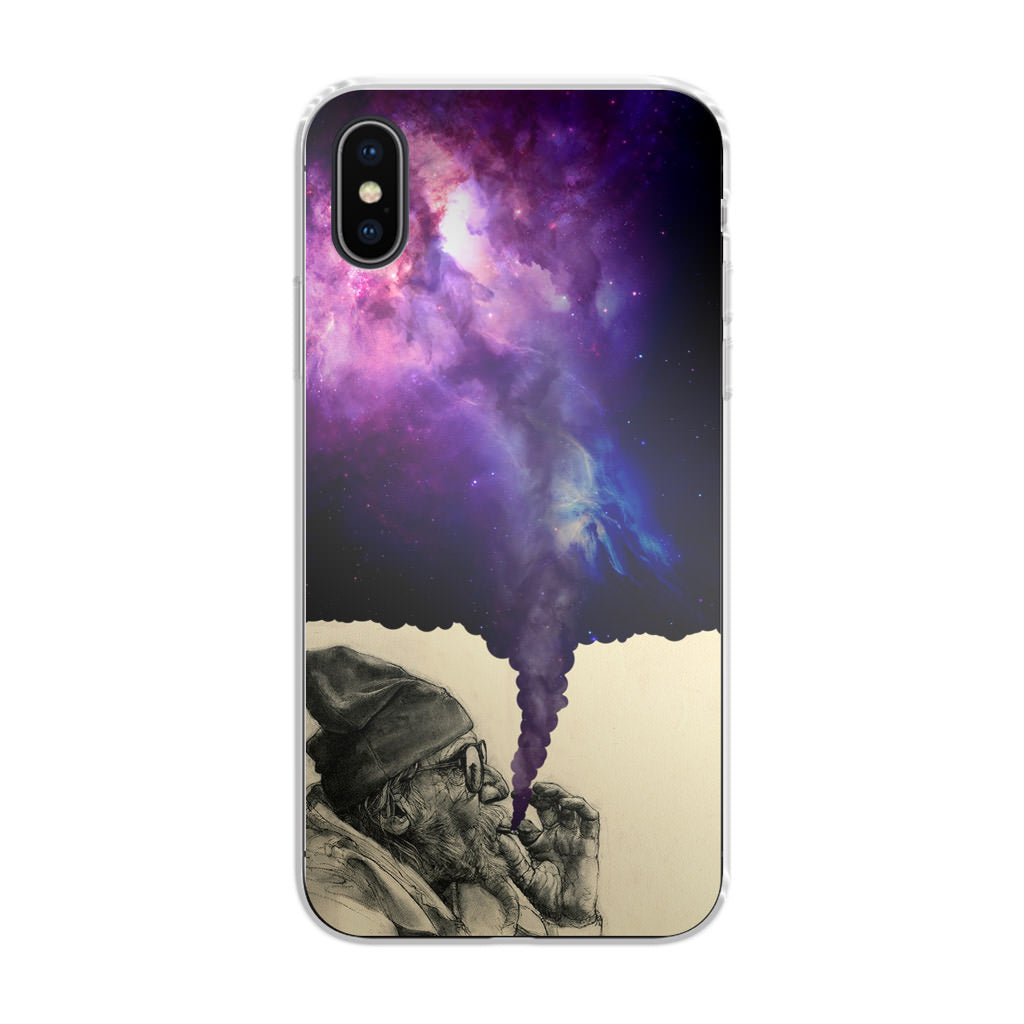 Smoking Galaxy iPhone X / XS / XS Max Case