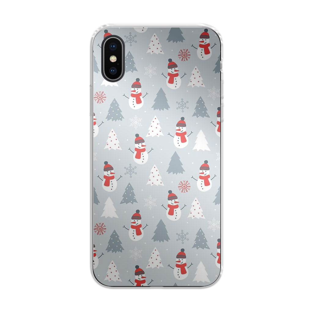 Snowmans Pattern iPhone X / XS / XS Max Case