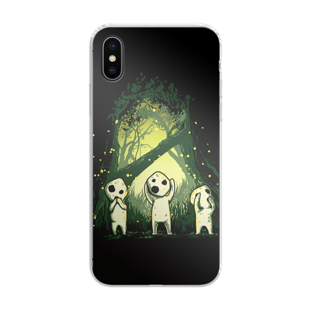 Three Wise Of Kodama iPhone X / XS / XS Max Case