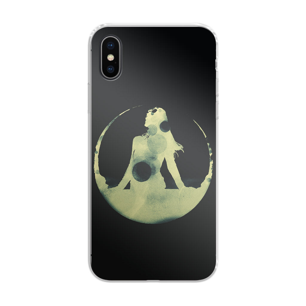 Tycho Costalbrake Dark Green Girl iPhone X / XS / XS Max Case