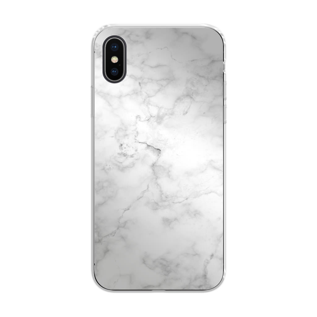 White Marble iPhone X / XS / XS Max Case