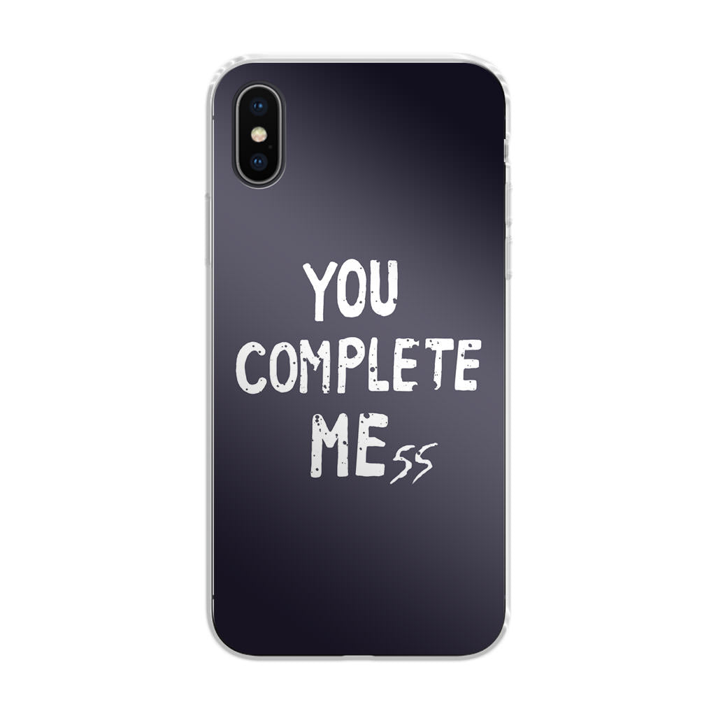 You Complete Me iPhone X / XS / XS Max Case