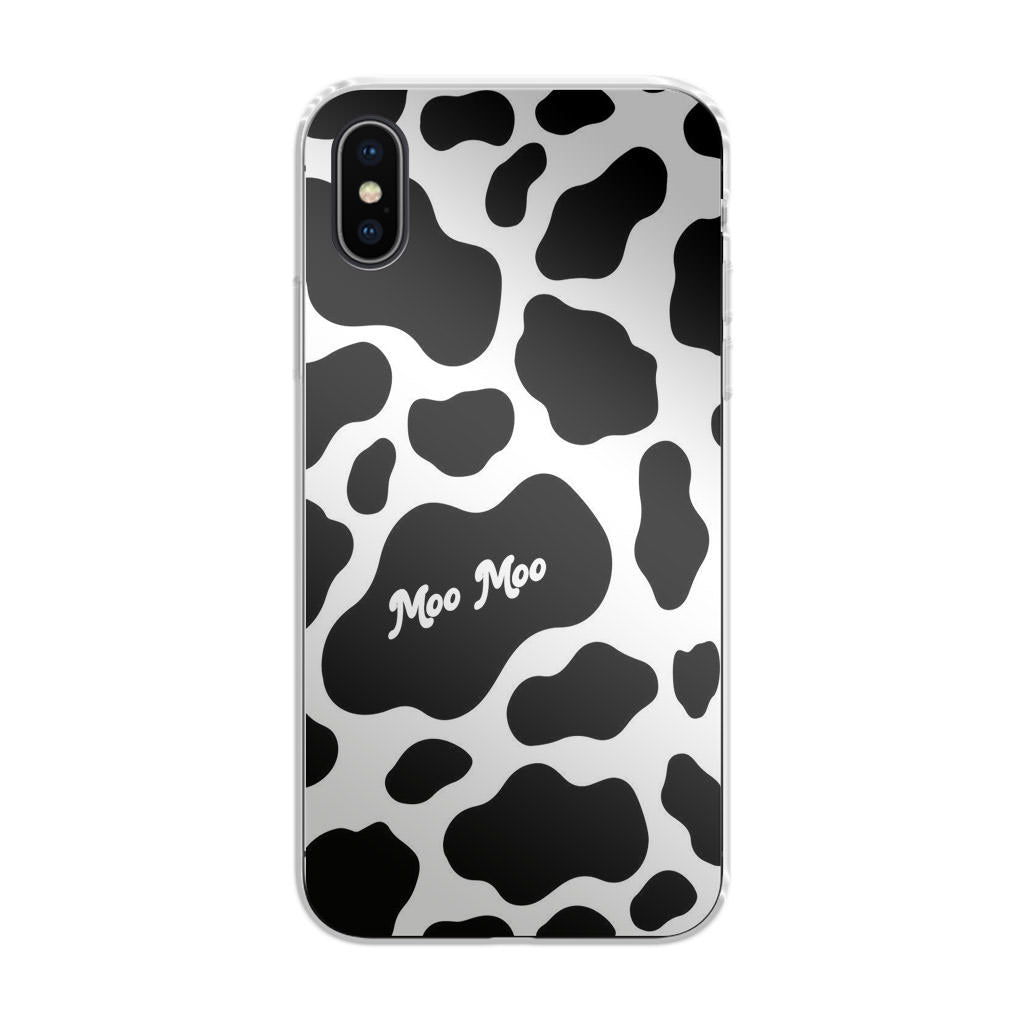 Moo Moo Pattern iPhone X / XS / XS Max Case