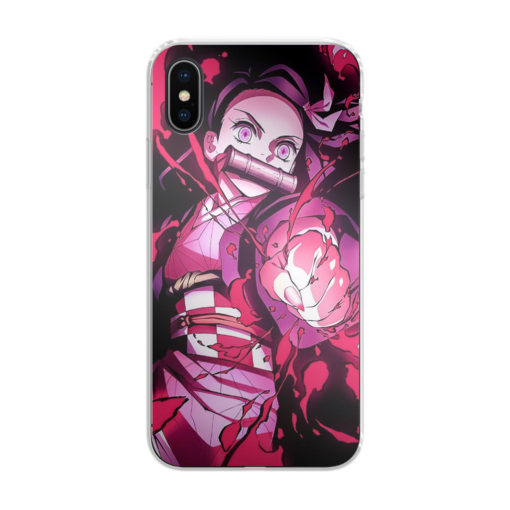 Nezuk0 Blood Demon Art iPhone X / XS / XS Max Case