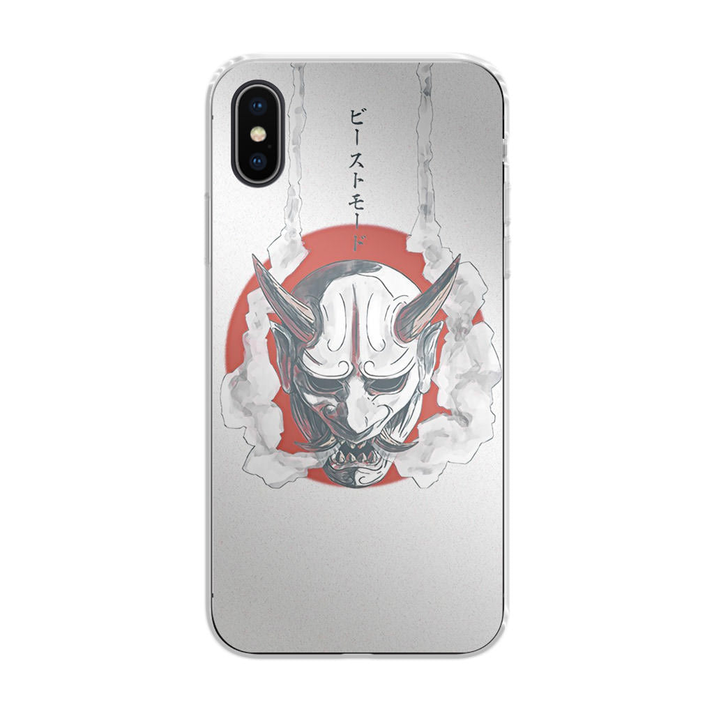 Japanese Oni Mask iPhone X / XS / XS Max Case