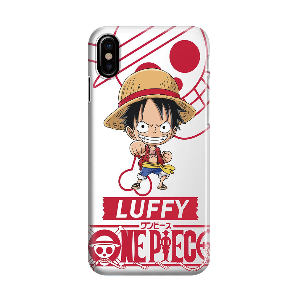 Chibi Luffy iPhone X / XS / XS Max Case