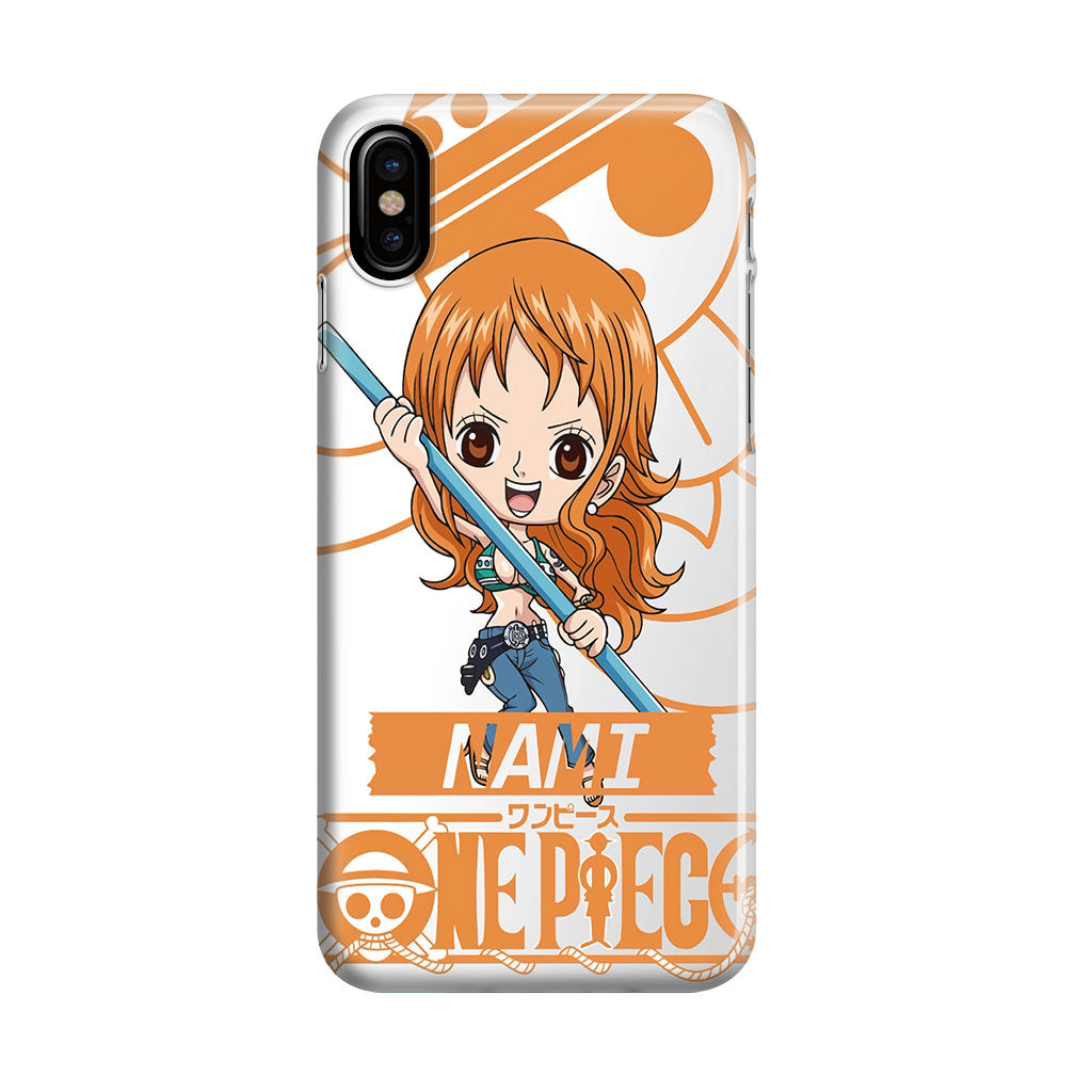 Chibi Nami iPhone X / XS / XS Max Case