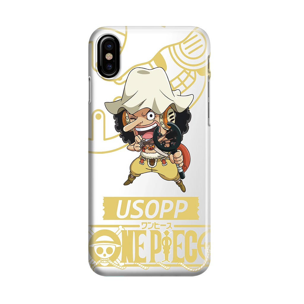 Chibi Usopp iPhone X / XS / XS Max Case