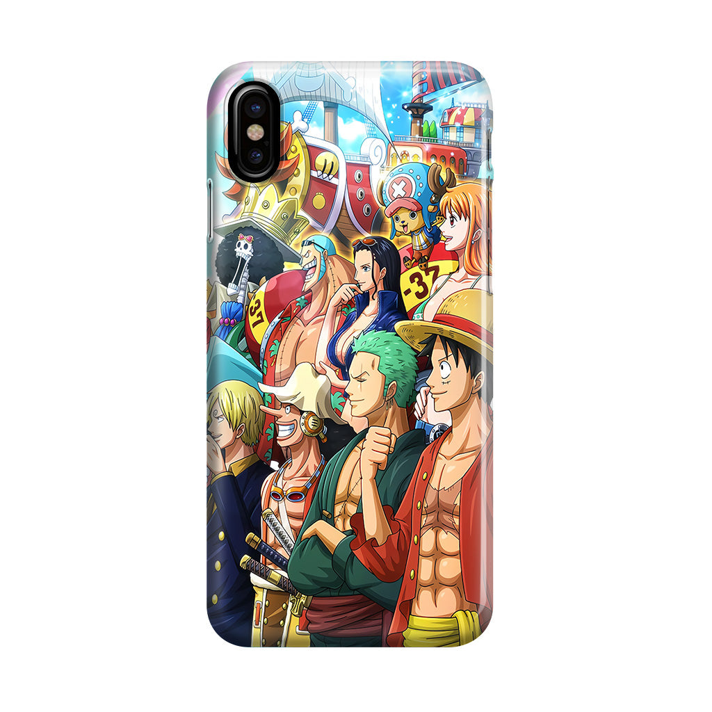 Crew of Mugiwara Pirate iPhone X / XS / XS Max Case