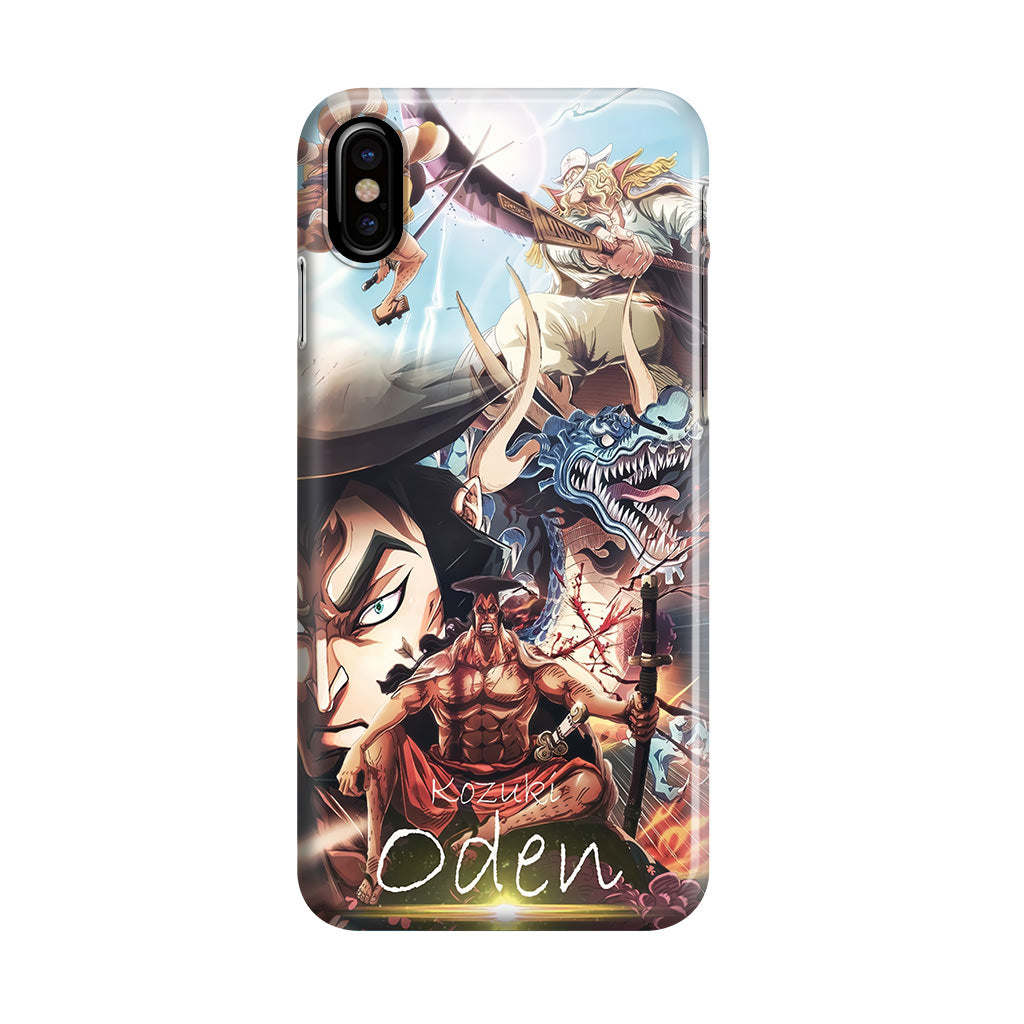 Kozuki Oden Story iPhone X / XS / XS Max Case