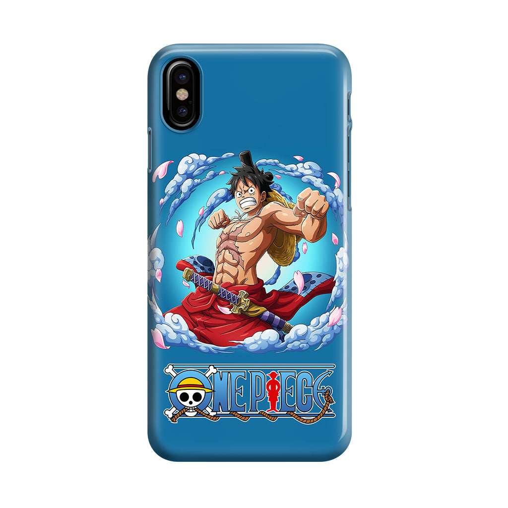 Luffy Arc Wano One Piece iPhone X / XS / XS Max Case