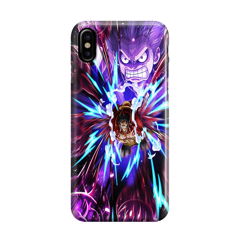 Luffy Bounce Man Gattling Gun iPhone X / XS / XS Max Case